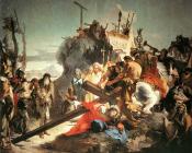 乔瓦尼 巴蒂斯塔 提埃波罗 : Christ Carrying the Cross